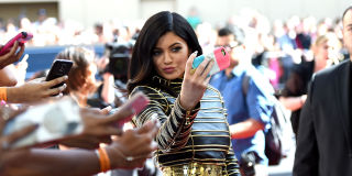 Kylie Jenner takes selfie | ELLE UK