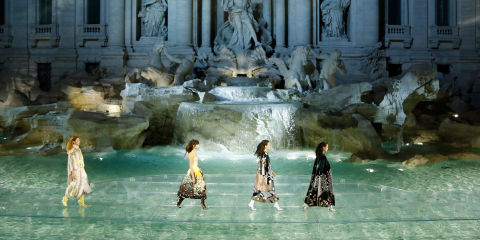 Fendi's 90th Anniversary show in Rome | ELLE UK