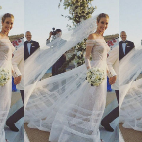 Ana Beatriz Barros Valentino wedding dress