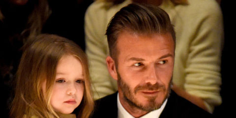 Harper Beckham, David Beckham