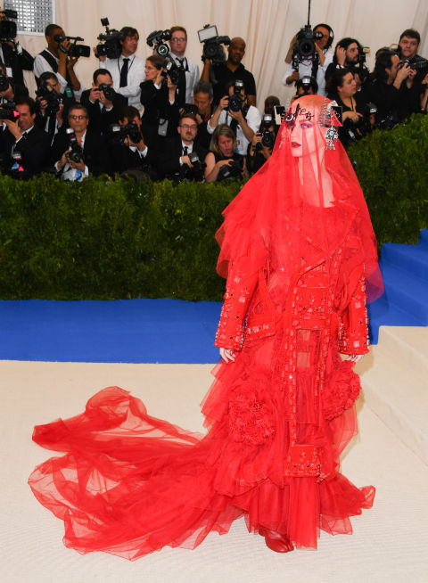 Katy is in Maison Margiela