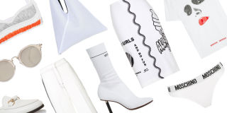 white clothing shopping gallery