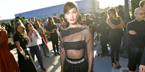 Bella Hadid at Dior exhibition | ELLE UK