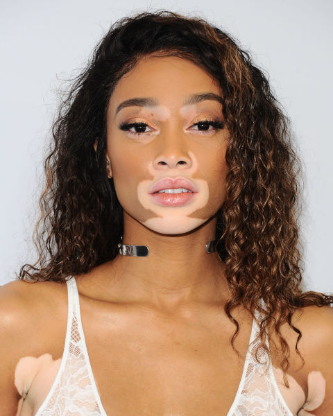 16 Brown Hair Colour Ideas And Shades Celebrity Brunettes Giving Winnie Harlow Brown Hair Colour Ideas