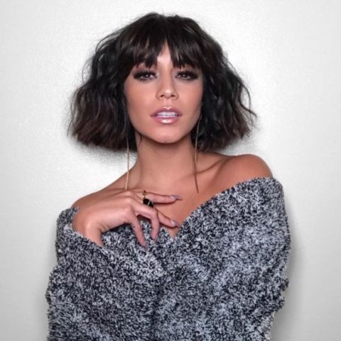 Best Fringe Hairstyles For 2018 How To Pull Off A Haircut Vanessa Hudgens Fringe Hair