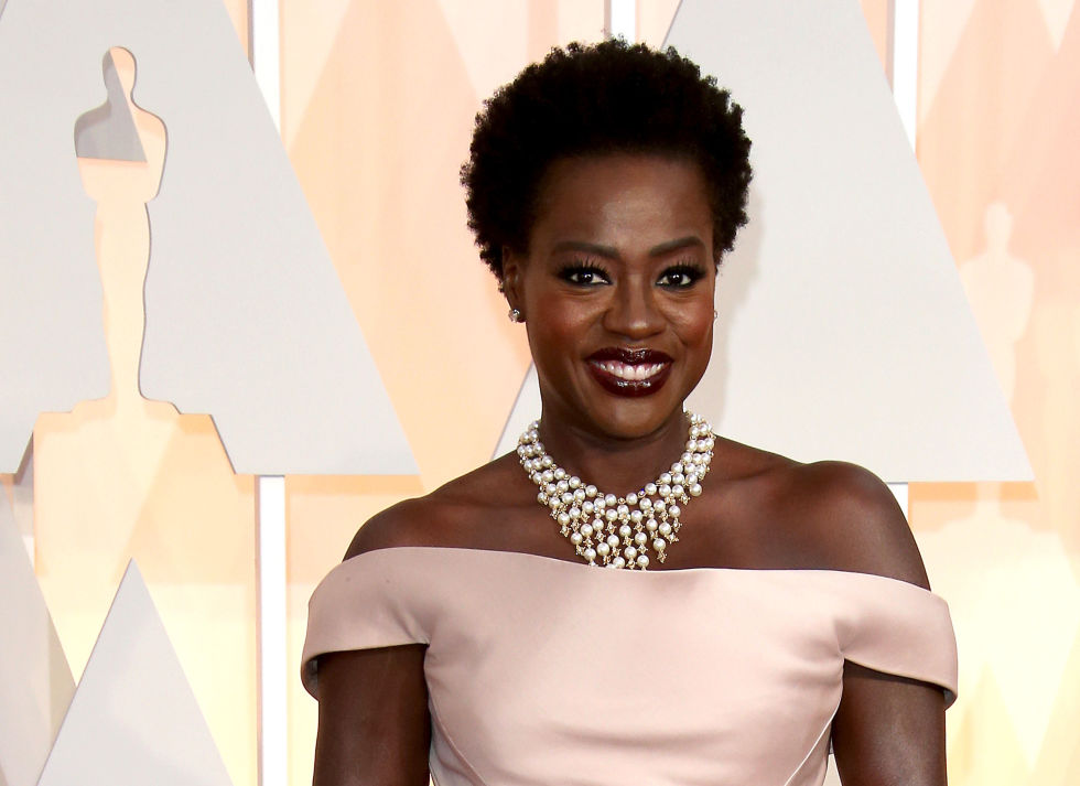 viola davis natural hair