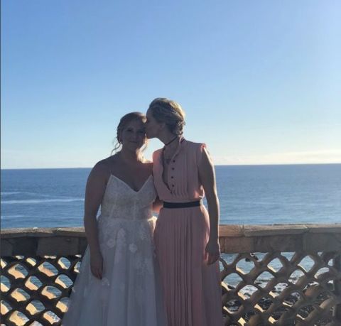 Amy Schumer and Jennifer Lawrence