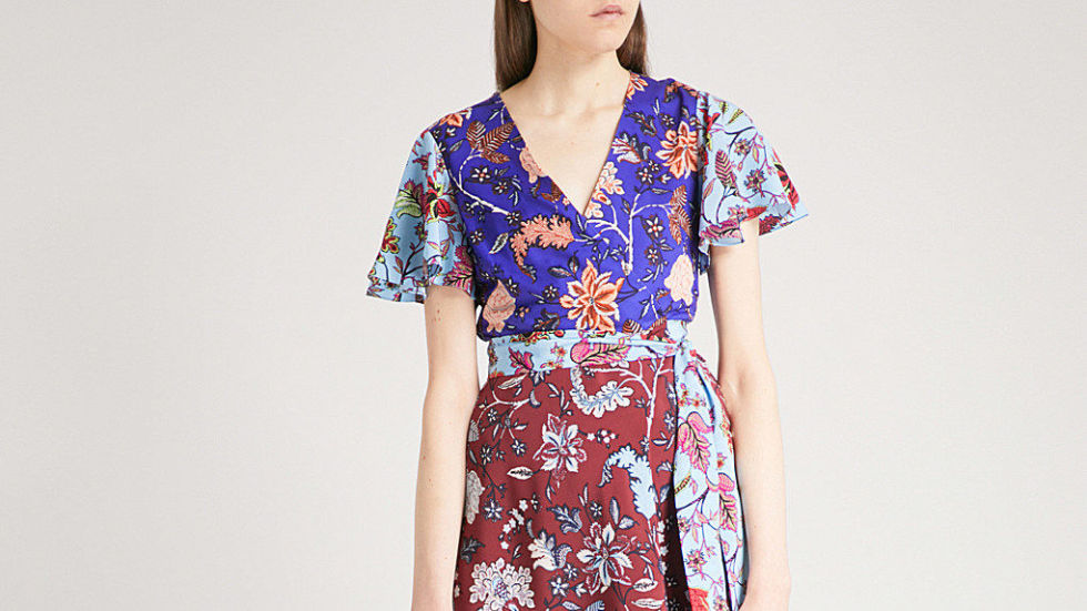 Kate Middleton's Iconic Engagement Wrap Dress Is Now Available In Rainbow  Colours